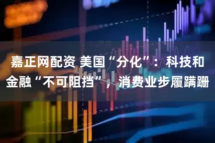 嘉正网配资 美国“分化”：科技和金融“不可阻挡”，消费业步履蹒跚